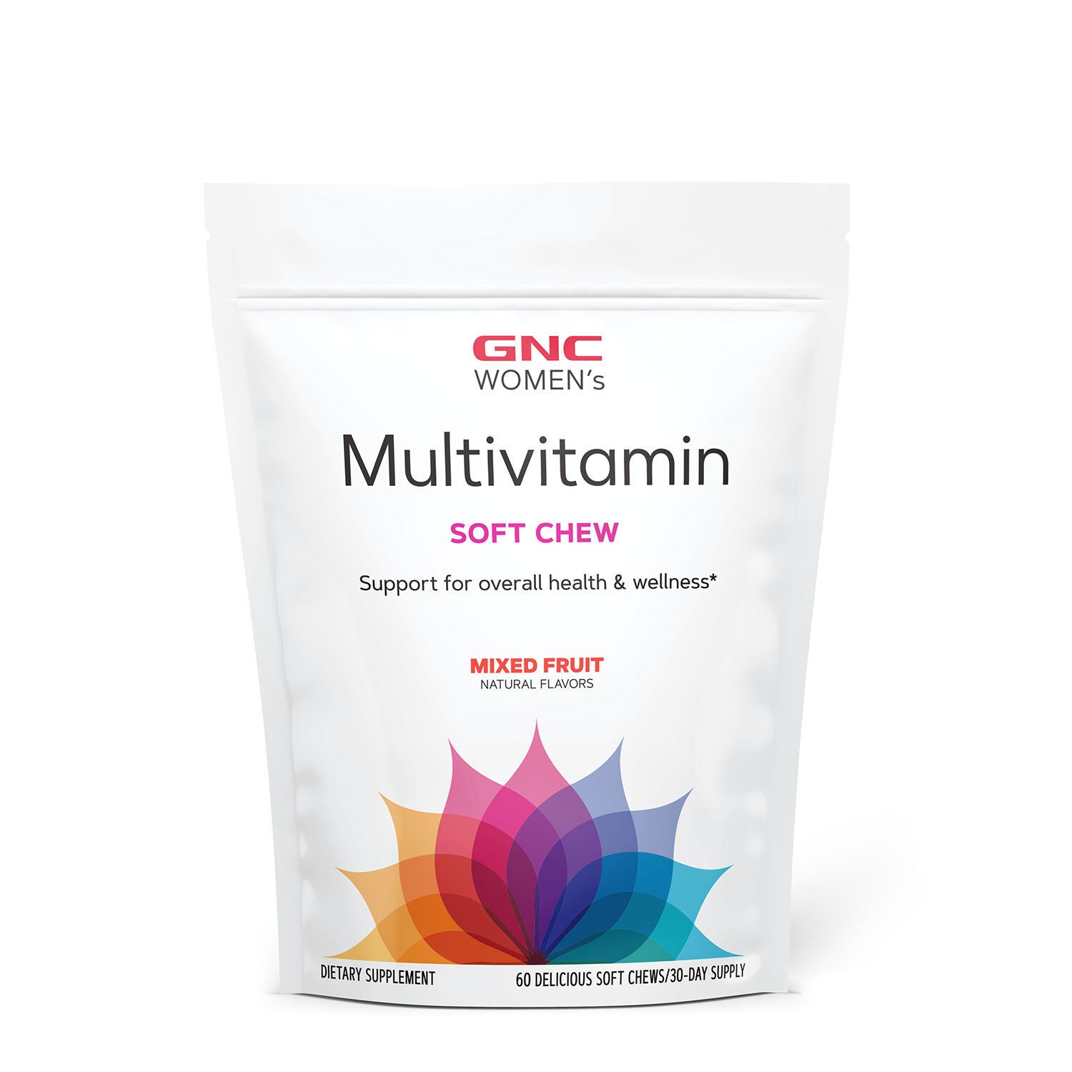 Ultra Mega Soft Chews - Mixed Fruit - 60 Soft Chews (30 Servings) | GNC